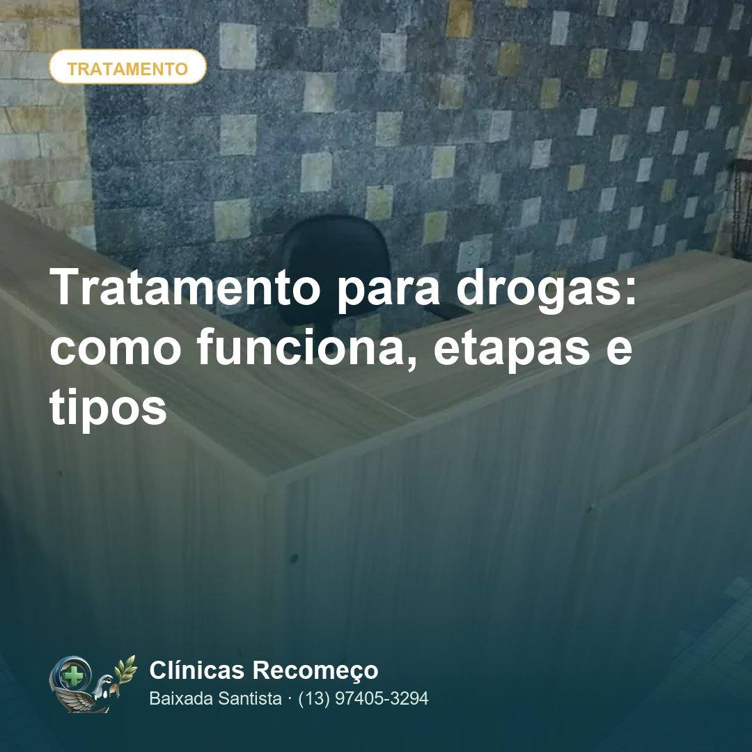 Tratamento para drogas: como funciona, etapas e tipos